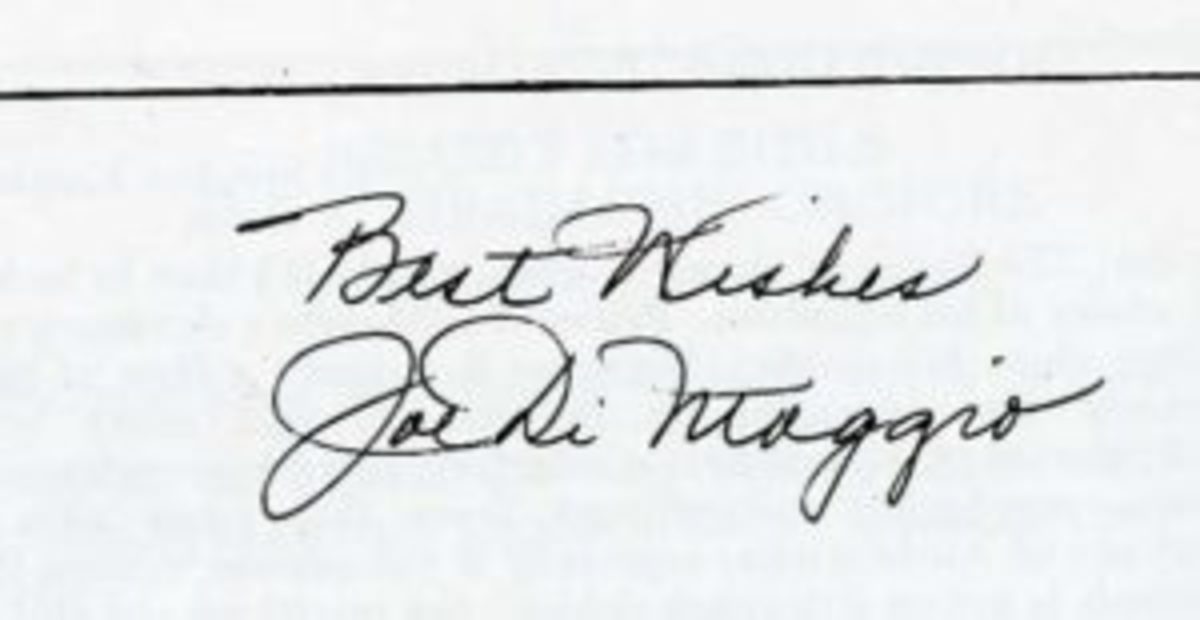 Joe DiMaggio Signature Value A Simple Guide to What You Need to Know