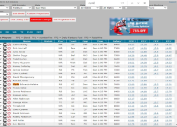 Need an NFL FanDuel Optimizer? Quickly Improve Your Fantasy Lineup Today.