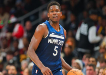 Score! Anthony Edwards Send The Shirt and Show Your Team Spirit.