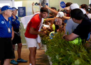Lorenzo Musetti shows Tattoo,and the body art of this tennis player.