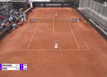 Why is Bernarda Pera considered a tennis player to watch closely? Discover her career achievements and potential.