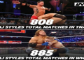 How does the Triple HHH Wrestlemania Record compare? See his stats versus other legends.