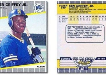Big List of Ken Griffey Jr Cards Value, Check it Out