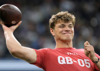 What was the official JJ McCarthy 40 yard dash time? We have the confirmed numbers right here for you.
