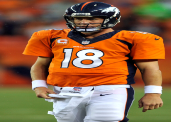 How many Peyton Manning Super Bowl games were there? Find the complete list and his final record.